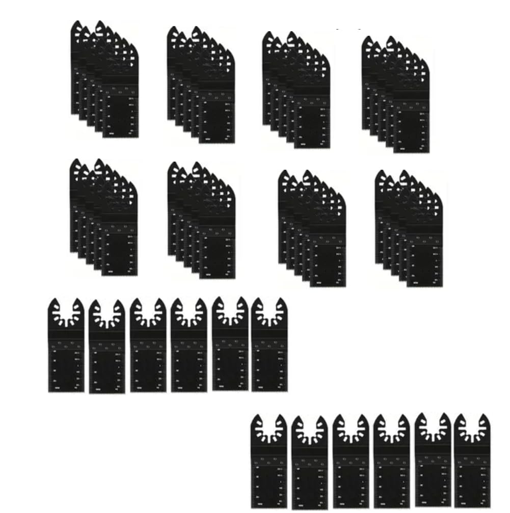 SEDLAV Oscillating Tool Blade, Tool Blades for Wood, Metal, Drywall, Shingles, Oscillating Multi Tool Blades Metal Carbide Titanium Multi Tool Blades Oscillating Blades (500)