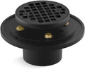 KOHLER K- 22671-BL ROUND DESIGN TILE-IN SHOWER DRAIN, Matte Black