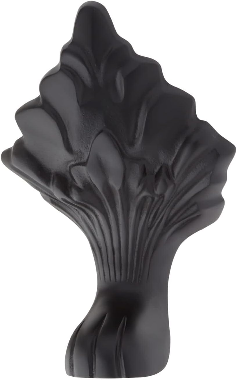 Signature Hardware 915546-72-RH-ND Arabella 72' Cast Iron Soaking Clawfoot Tub with Pre-Drilled Overflow Hole and 7' Rim Holes - Less Drain - White/Matte Black Feet