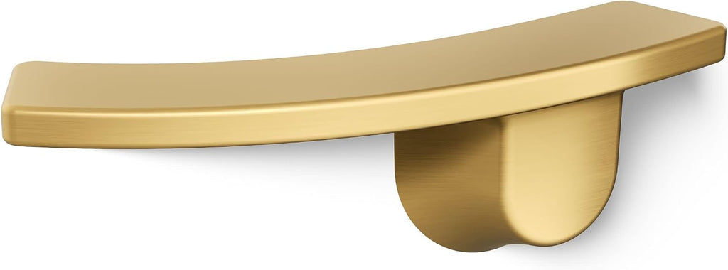 Kohler K-21261-L-2MB Betello Left-hand Trip Lever, Vibrant Moderne Brushed Brass
