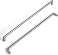 Goo-Ki Antique Silver Cabinet Pullls with 12.6 ''（320mm Hole Centers- Retro Style Zinc Alloy Cabinet Handles for Dresser,Wardrobe,Cupboard-,6 Pack