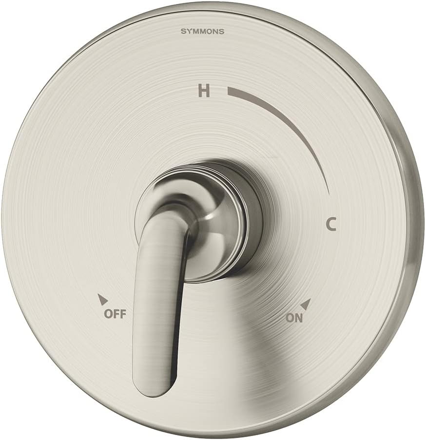 Symmons Elm Single Handle Shower Valve Trim Kit in Satin Nickel (Valve Not Included) - 5590STNTRM