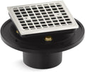 KOHLER K- 22673-SN SQUARE DESIGN TILE-IN SHOWER DRAIN, Vibrant Polished Nickel