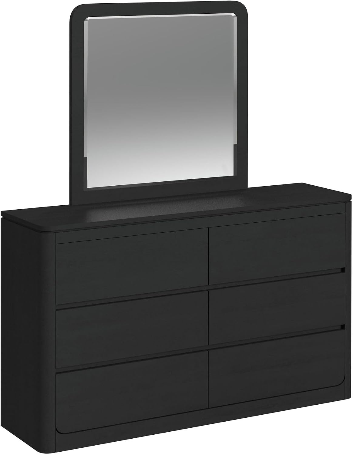 Picket House Furnishings Camelot King UPH 5PC Bedroom Set in Black