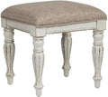 Liberty Furniture Magnolia Manor White Vanity Stool