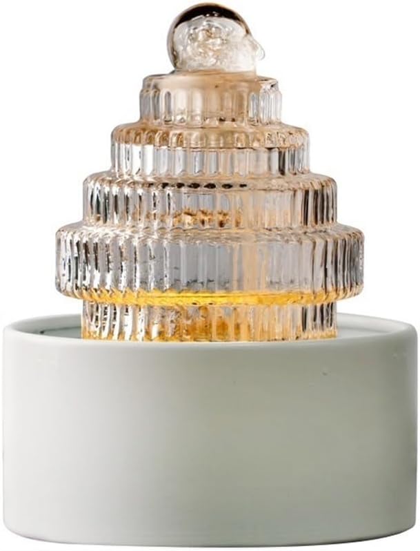 Tabletop Fountain Tabletop Indoor Circulating Flowing Water Fountain Decorations for Home, Office, or Meditation Space Decor Indoor Fountain
