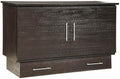 Creden-ZzZ Queen Cabinet Bed in Original Coffee