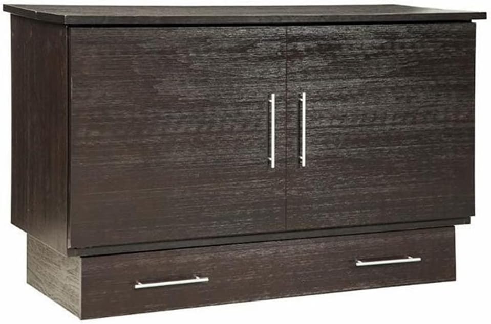 Creden-ZzZ Queen Cabinet Bed in Original Coffee