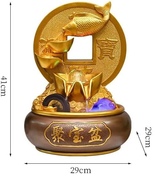 Tabletop Fountain Indoor Water Fountain, Desktop Fountains for Meditation Relaxation Home Living Room Office Decor