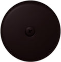 Westbrass D328-200-12 3-1/8' One-Hole Bathtub Overflow Faceplate and Screw, Oil Rubbed Bronze (200-Pack)