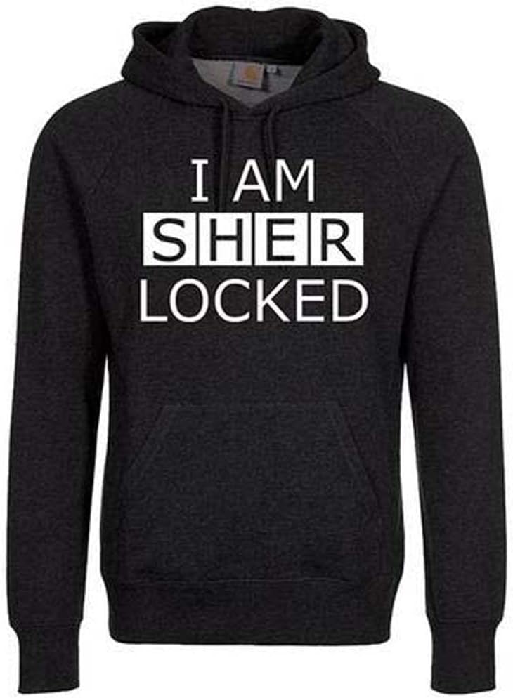 Sherlock Men's I am Sherlocked Hooded Sweatshirt Black