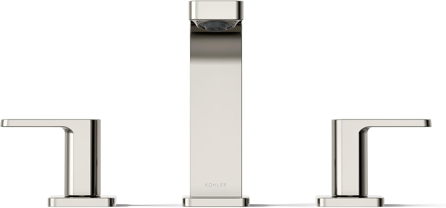 KOHLER K-23484-4K-SN PARALLEL® WS LAV FCT, LEVER 1.0 GPM, Vibrant Polished Nickel