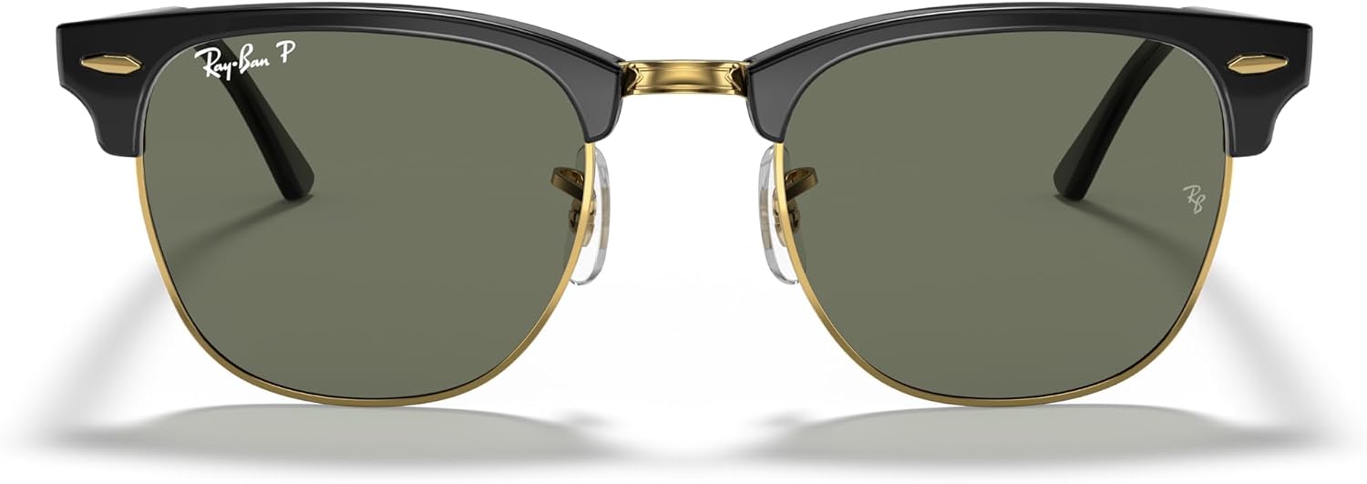 Ray-Ban RB3016 Clubmaster Classic Square Sunglasses for Men for Women