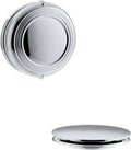 Kohler K-T37393-CP Cable Bath Drain Trim w/Traditional Rotary Turn Handle Chrome