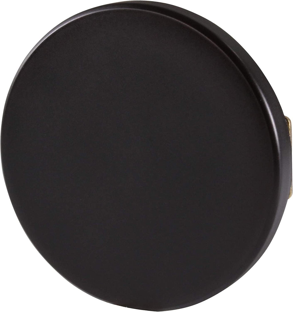 Westbrass 493244H-12-12 12' & 4' Bath Waste & Overflow Assembly with Tip-Toe Drain Plug and Illusionary Faceplate-SCH. 40 PVC Pipe, 12-Pack, Oil Rubbed Bronze