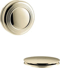 Kohler K-T37396-AF Cable Bath Drain Trim w/Push Button Handle French Gold