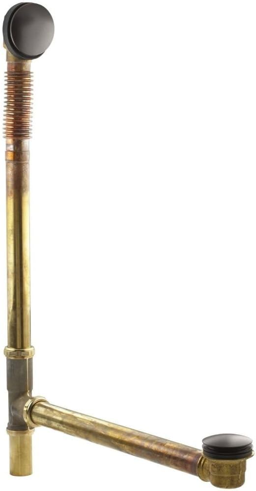 KOHLER Clearflo Brass Toe Tap Bath Drain