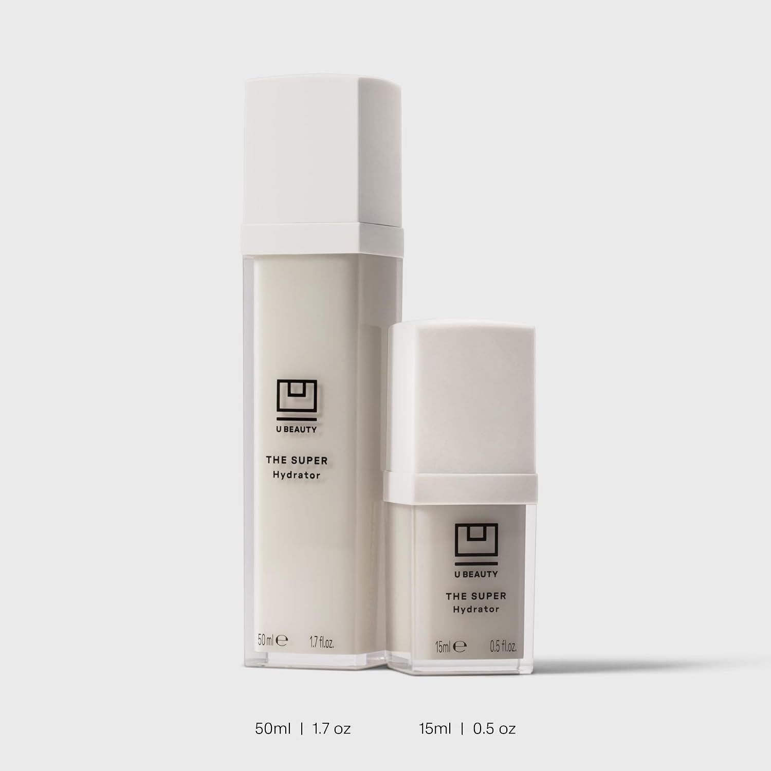U Beauty The SUPER Hydrator Hyaluronic Acid Moisturizing Cream - Mega-Dose Skin Hydrator with Peptides and Grapeseed Oil for Supple, Smooth, and Softer-Looking Skin For Up To 48 Hours - 1.7 fl oz