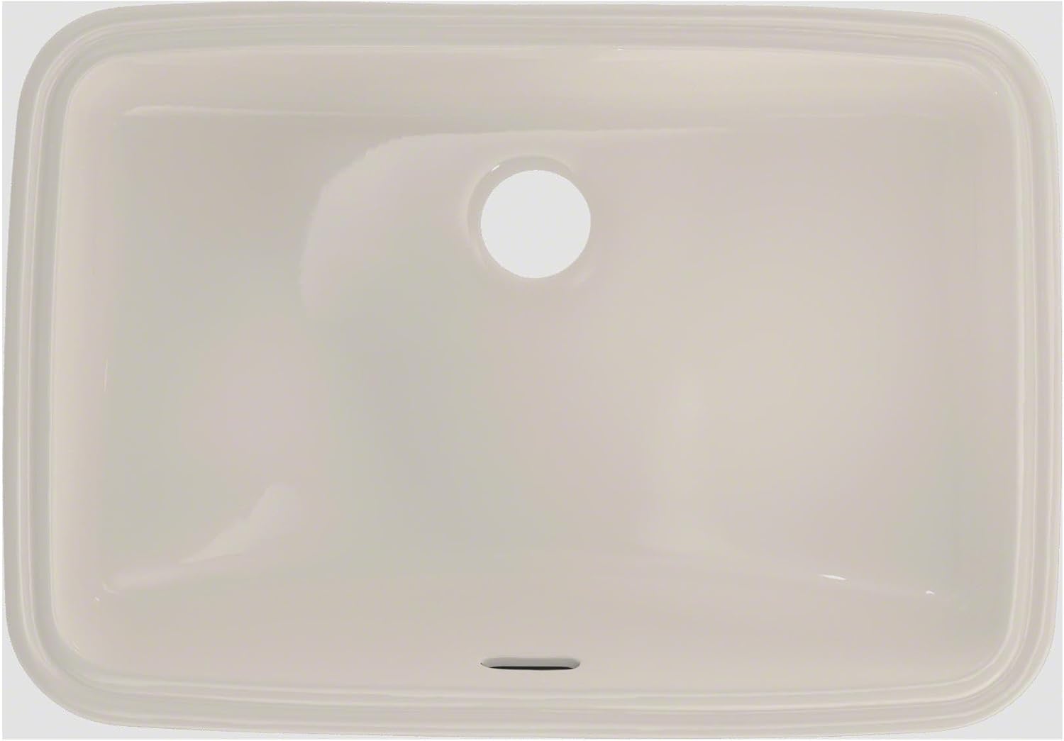 TOTO® 19' x 12-3/8' Rectangular Undermount Bathroom Sink with CEFIONTECT, Sedona Beige - LT542G#12