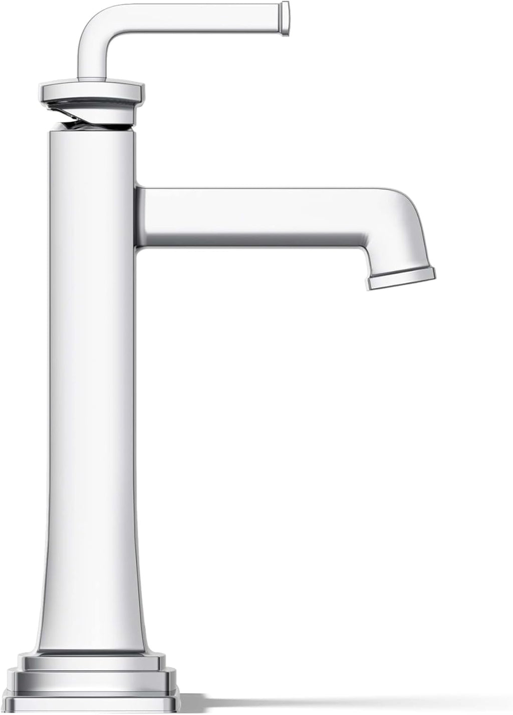 KOHLER 26430-4N-CP K-26430-4N-CP Riff Tall Single-Handle Bathroom Sink Faucet, 5 gpm, Polished Chrome
