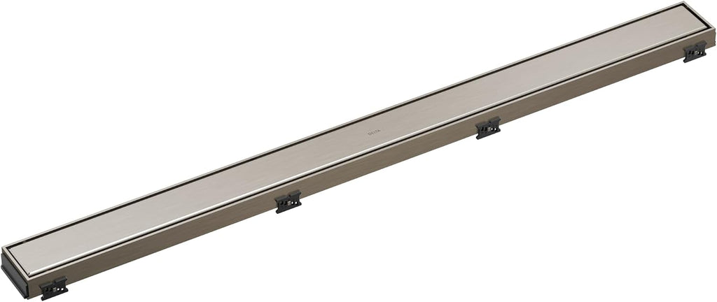 Delta Faucet 36-Inch Reversible Linear Shower Drain Trim in Stainless