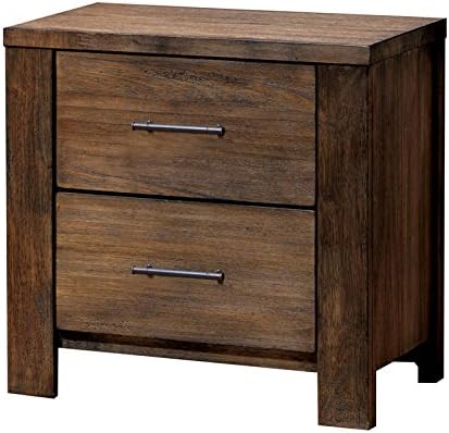 24/7 Shop at Home Traditional Oak Finish King Size 6-Piece Bedroom Set