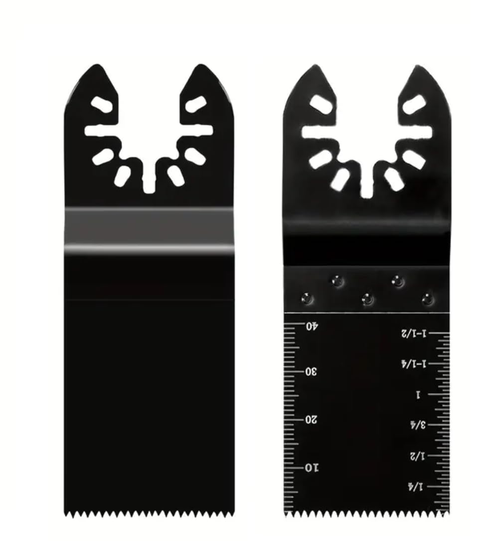 SEDLAV Oscillating Tool Blade, Tool Blades for Wood, Metal, Drywall, Shingles, Oscillating Multi Tool Blades Metal Carbide Titanium Multi Tool Blades Oscillating Blades (400)
