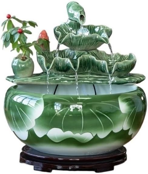 Tabletop Fountain Tabletop Fountains Home Office Desktop Decorations for Meditation Relaxation(Large)