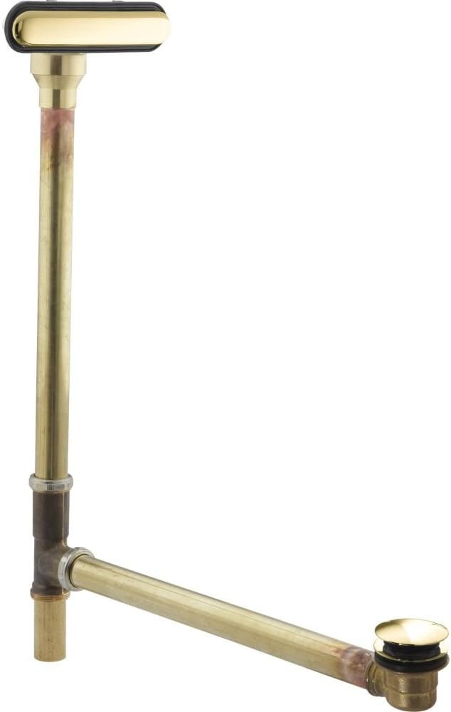 Kohler K-7271-PB 1-1/2' Slotted Overflow Bathtub Drain Brass