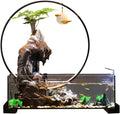 Water Fountains Indoor Living Room Water Ornaments TV Cabinet Circulating Water Rockery Landscaping Desktop Fish Tank Office Porch Decoration Tabletop Fountain