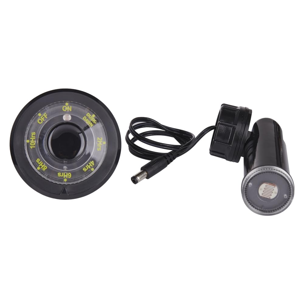 VOLT 600W Multi-Tap Low Voltage Transformer with Timer/Photocell for Landscape Lighting