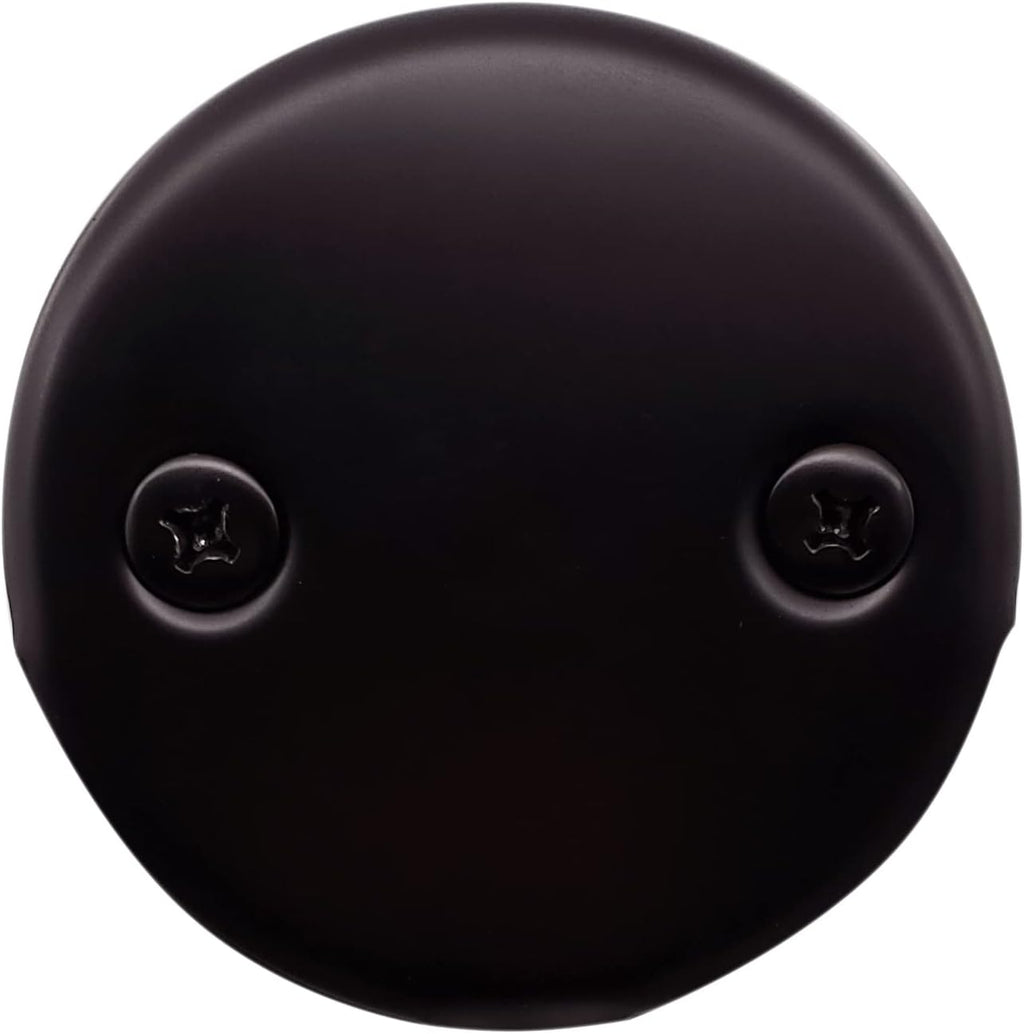 Westbrass D534-20-12 SCH. 40 ABS 1-1/2' Course Thread Plumber's Pack Tip-Toe Bathtub Drain Plug with Two-Hole Elbows, 20-Pack, Oil Rubbed Bronze, 20 Count