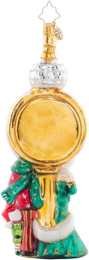 Christopher Radko Hand-Crafted European Glass Christmas Tree Decorative Ornament, in with The New