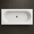 Carver Tubs - Aphrodite 67'- Modern Freestanding Bathtub With Heated Jetted Air Massage - Rectangle Shape Oval Feature Spacious Acrylic Fiberglass Tub With Chrome Drain - 67'L x 31.5'W x 23'H