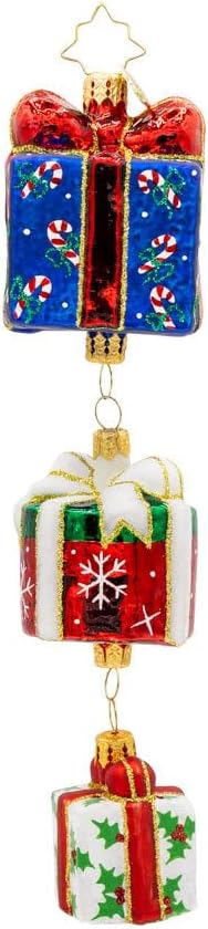 Christopher Radko Hand-Crafted European Glass Christmas Tree Decorative Ornament, Holiday Haul