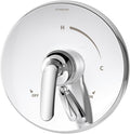 Symmons Elm Single Handle Shower Valve Trim Kit in Polished Chrome (Valve Not Included) - S5590TRM