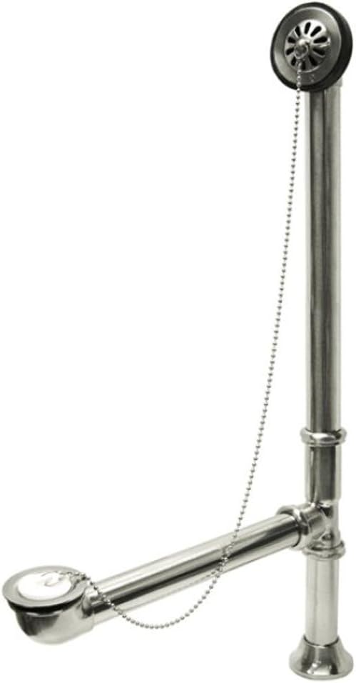 Elements of Design St. Louis DS2091 Clawfoot Tub Waste and Overflow Drain, Polished Chrome