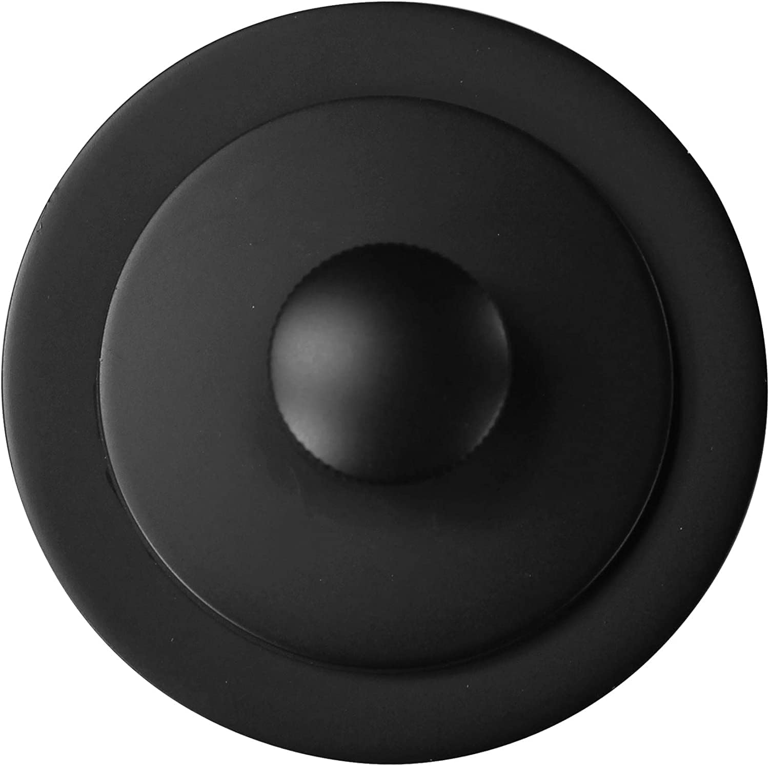 Westbrass A3264-62 22-1/2' Brass Bath Waste & Overflow Assembly with Pull Drain Plug and 2-Hole Faceplate, Matte Black