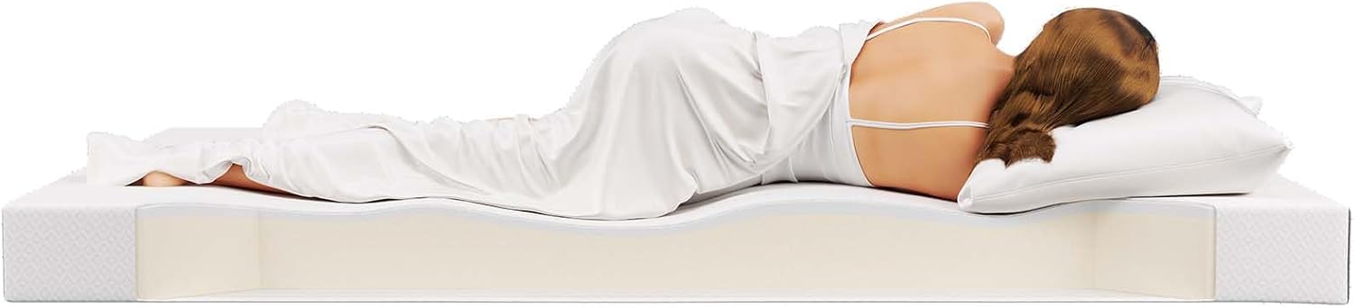 Modway Mila 6' Narrow Twin Mattress - Firm 6 Inch- 10-Year Warranty