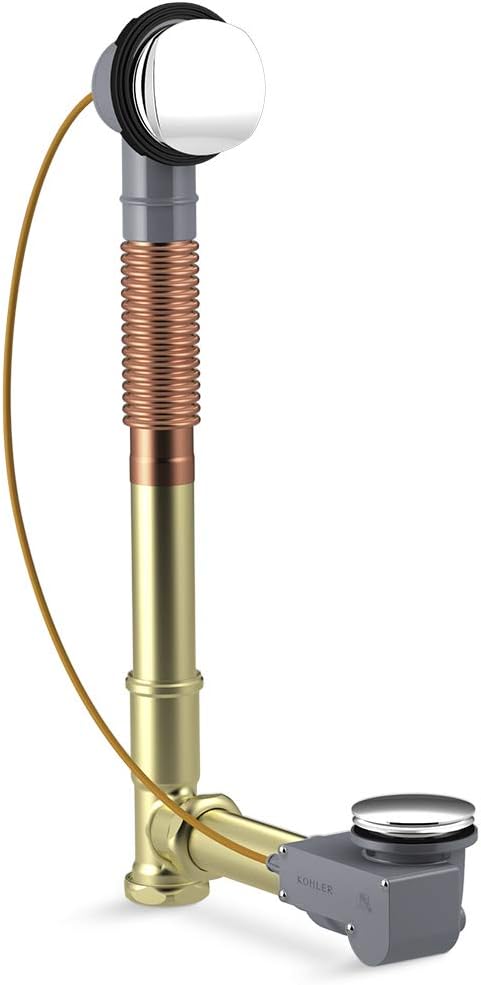 KOHLER Tea-for-two 1-1/2-in Cable Pop-up Bath Drain