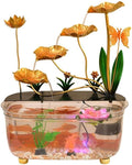 Tabletop Waterfall Tabletop Fountain Wrought Iron Water Ornaments Fish Tank Office Desktop Ornaments Home Decoration Ornaments Tabletop Water Fountain