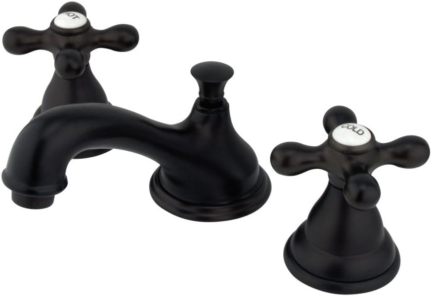Kingston Brass KS5565AX 8 in. Widespread Bathroom Faucet, Oil Rubbed Bronze