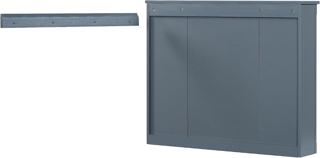 Merax Medicine Cabinet with Mirror, Wall Mount Bathroom Cabinet 35' x 28' Over Toilet Storage Cabinet Organizer with Door and Open Shelves, Mirrored Bathroom Wall Cabinet