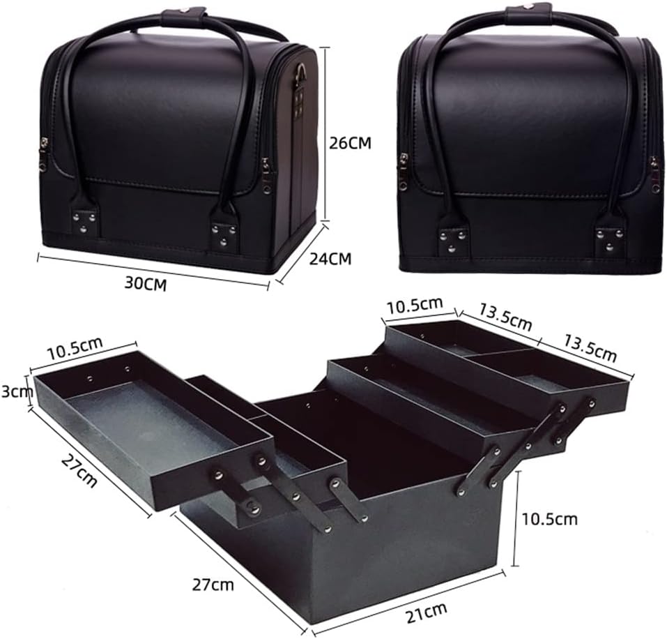 Travel Cosmetic Tool Bag Large-capacity Multi-layer Portable Storage Box