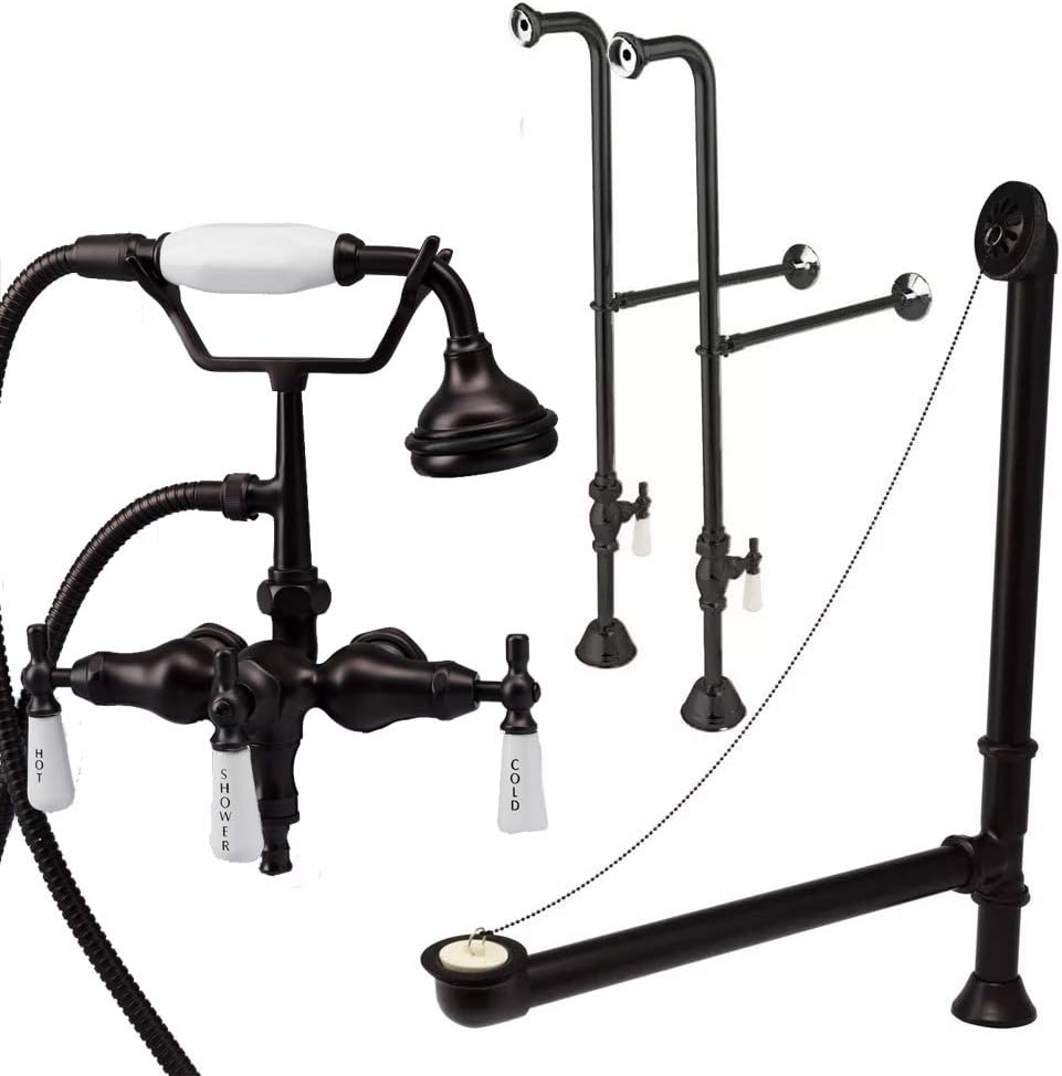 Vintage Tub & Bath Freestanding Tub Faucet Set