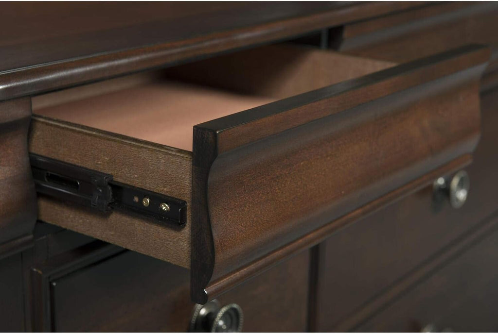 Picket House Furnishings Conley 4 Piece Queen Bedroom Set in Cherry