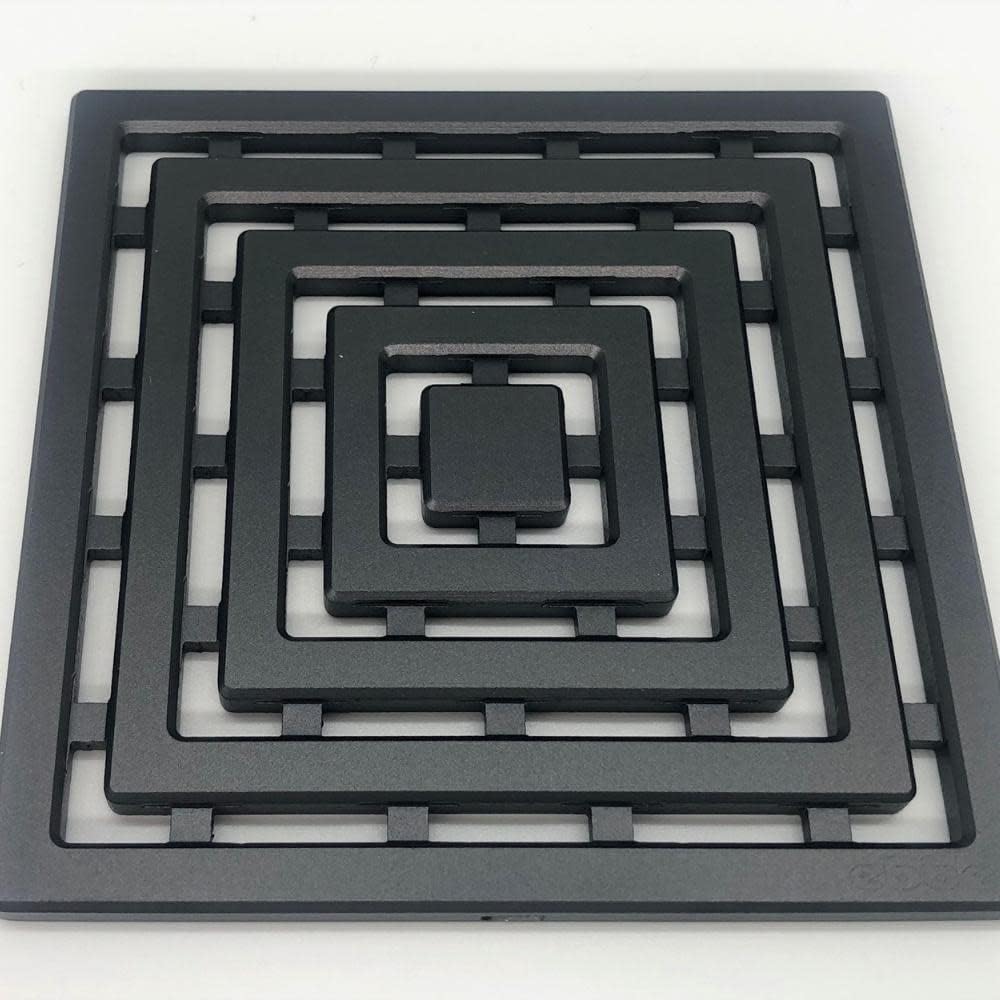 Ebbe America E4815-MB Frames - Matte Black - Unique Drain Cover - Matte Black