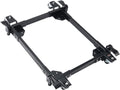 VEVOR Mobile Base, 1500 lbs Capacity, Adjustable from 20' x 24.5' to 28' x 33.5', Heavy Duty Universal Mobile Base Stand with 4 Swivel Wheels, for Woodworking Equipment, Bandsaw, Power Tool, Machine