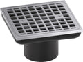 KOHLER K-22665-CP Square Grid With Screws and Drain Throat