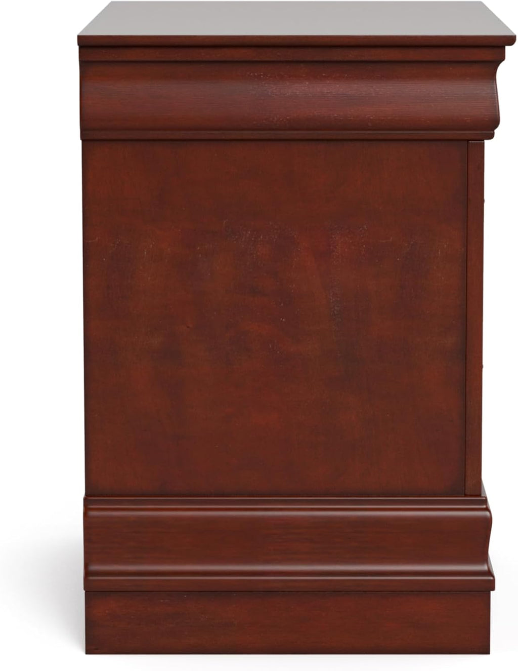 Furniture of America Arabella Traditional Solid Wood 5 Piece Bedroom Set with King Bed Frame, Nightstands, Dresser with Mirror, Storage and Organization, Bedframe Box Spring Needed, Cherry